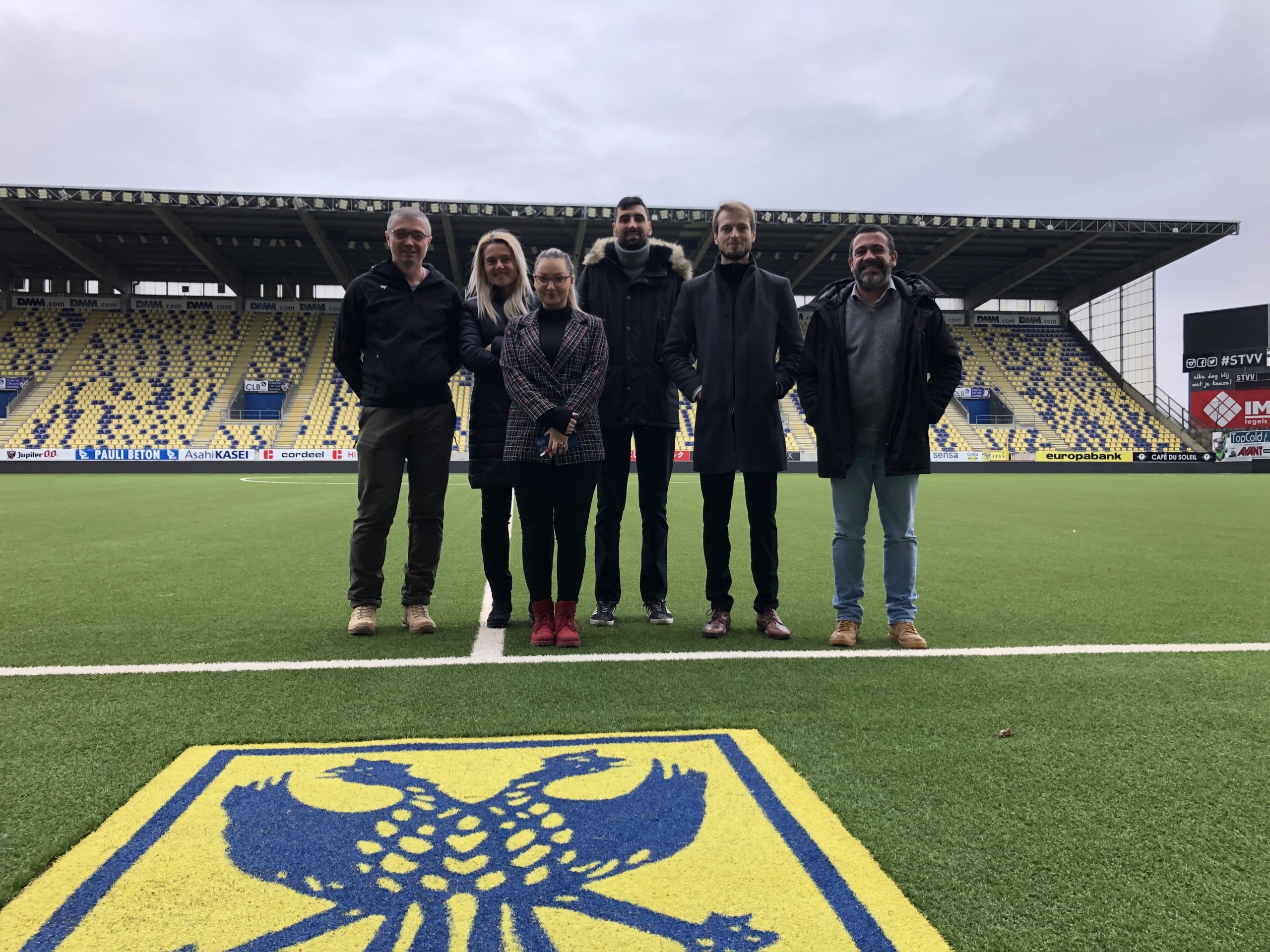 5th Steering Committee of the Erasmus+ GOALS project in STVV’s Stayen stadium